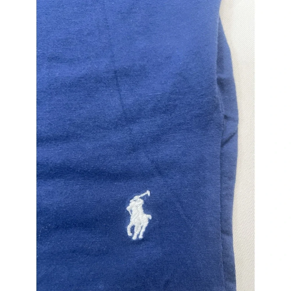 Polo Ralph Lauren Slim Fit Crew T-Shirts - Large Navy Blue Lot Of 2 Logo